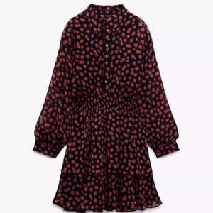 Zara Floral Print Dress